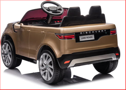 Land Rover Licensed 12V Electric Ride On kids Toy Car – Champagne - ToyChest.au
