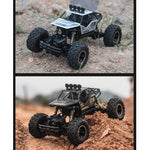 Large 1 16 Alloy Climbing Car - 28cm Remote Control Toy for Cross-country Adventures - Blue