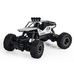 Large 1 16 Alloy Climbing Car - 28cm Remote Control Toy for Cross-country Adventures - Silver