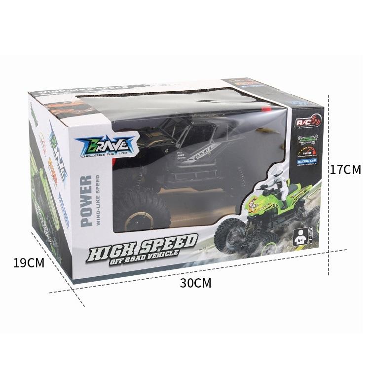 Large Alloy Off-road Rc Car for Kids - Silver