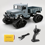 Off-road Climbing Truck for Kids with Wifi Control and Led Lights - Khaki