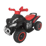 Quad Ride - on Electronic 4 Wheel ATV (Black) for Children - Up To 3km/h