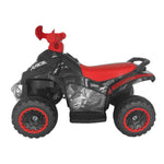 Quad Ride - on Electronic 4 Wheel ATV (Black) for Children - Up To 3km/h