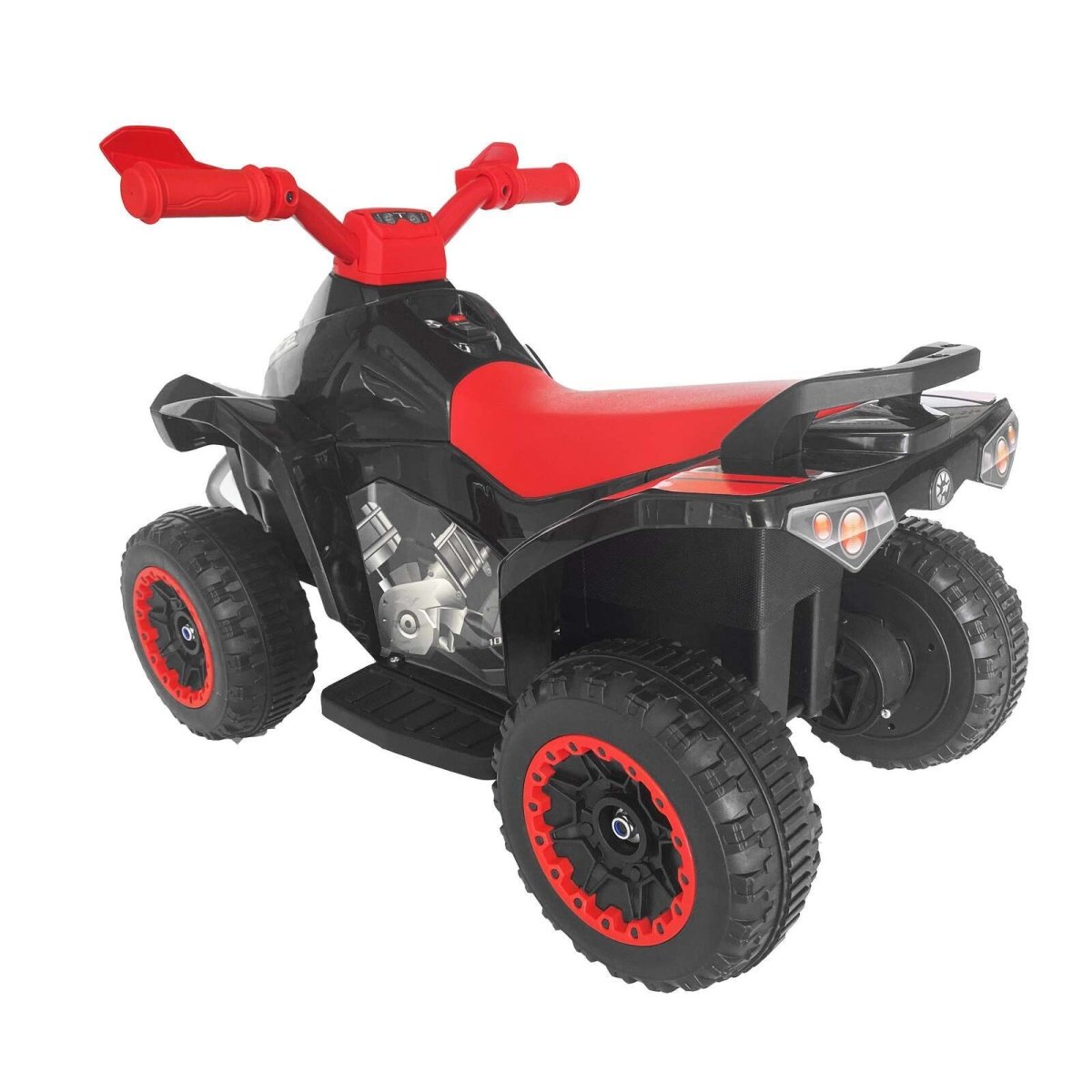 Quad Ride - on Electronic 4 Wheel ATV (Black) for Children - Up To 3km/h