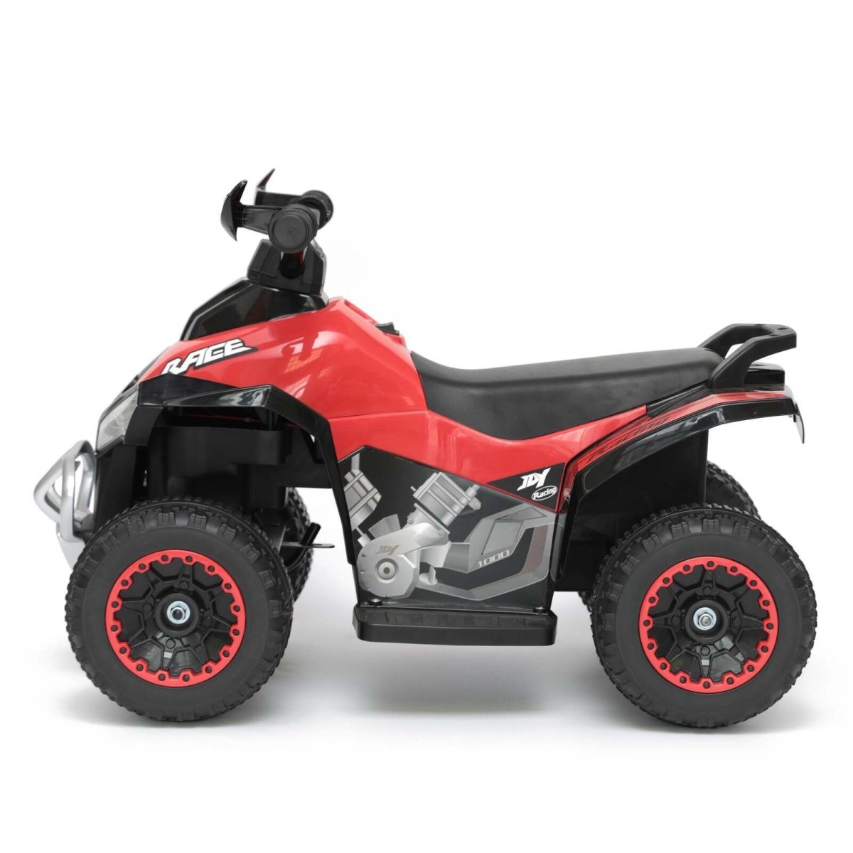 Quad Ride - on Electronic 4 Wheel ATV (Red) for Children - Up To 3km/h