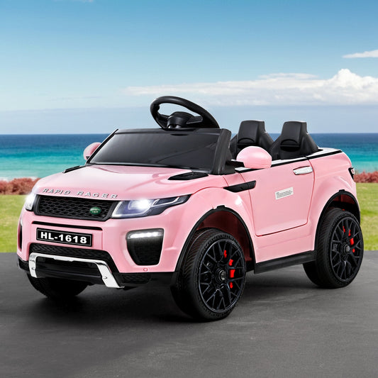Rigo Kids Electric Ride On Car Range Rover-inspired Toy Cars Remote 12V Pink - ToyChest.au