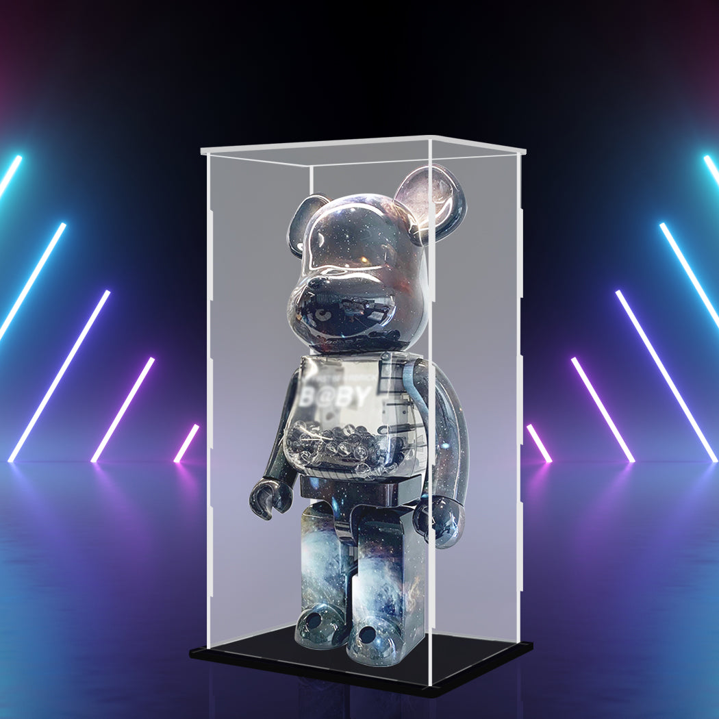 1000%Bearbrick Display Show Case Pop Black