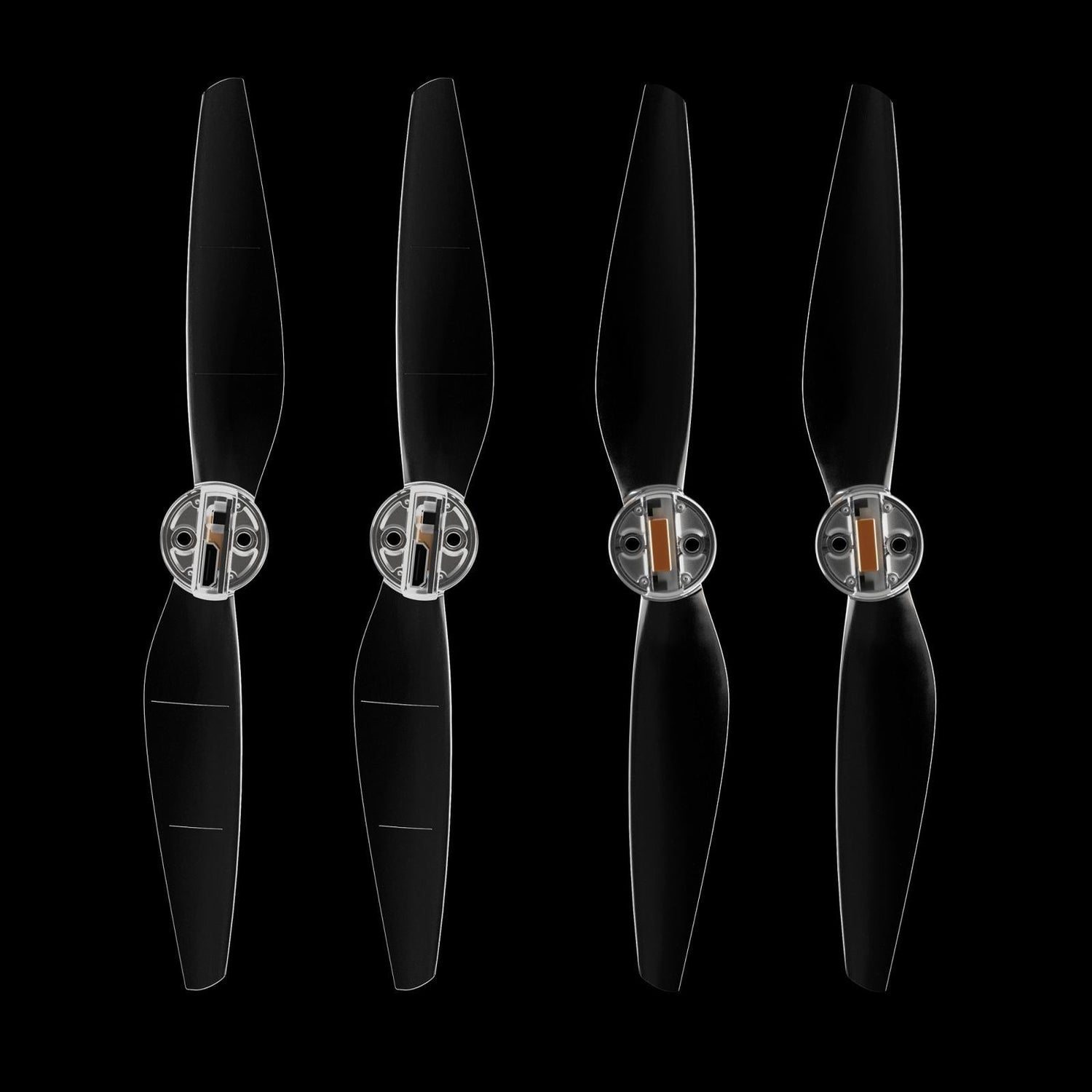 2-Pack Low Noise Led Flash Propellers