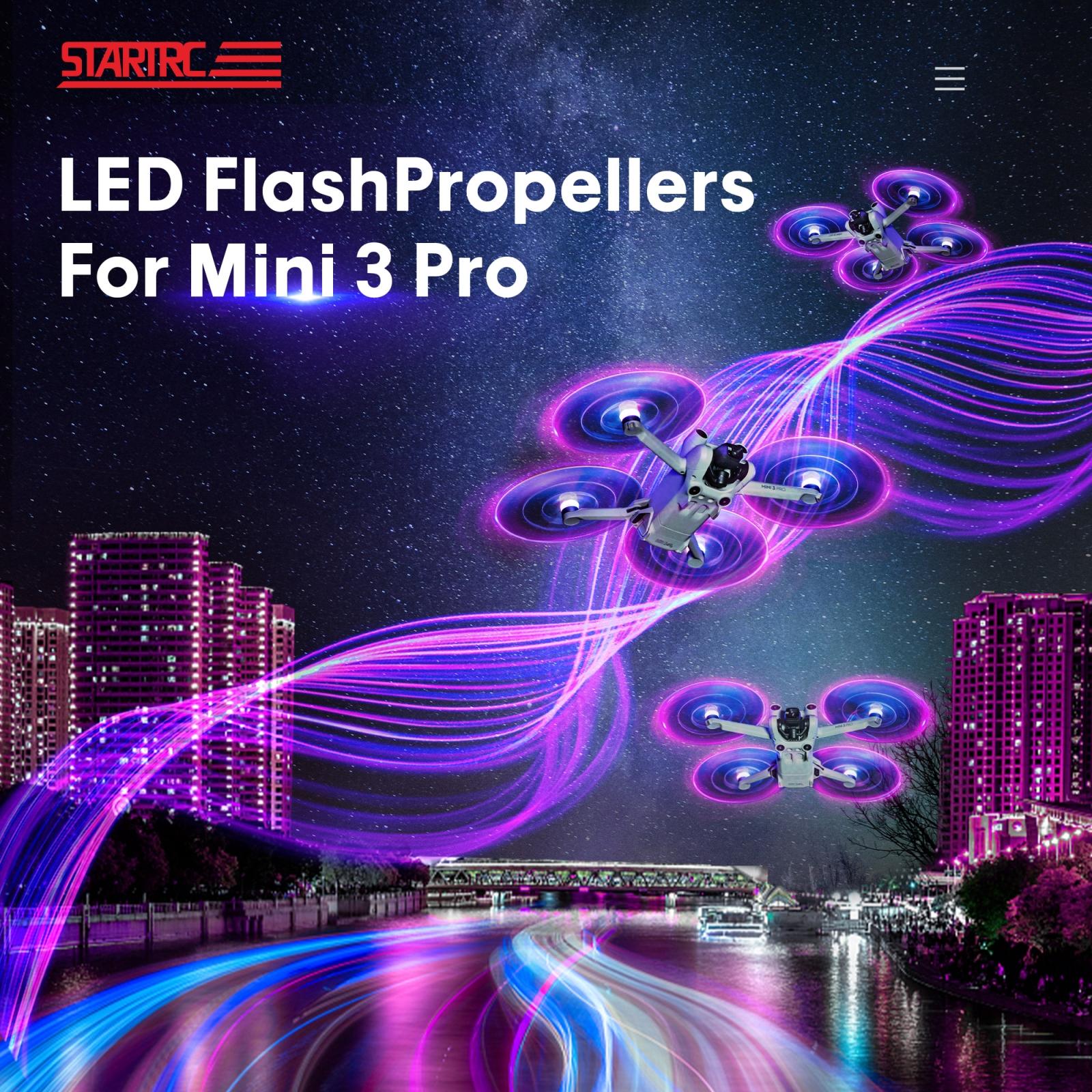 2-Pack Low Noise Led Flash Propellers