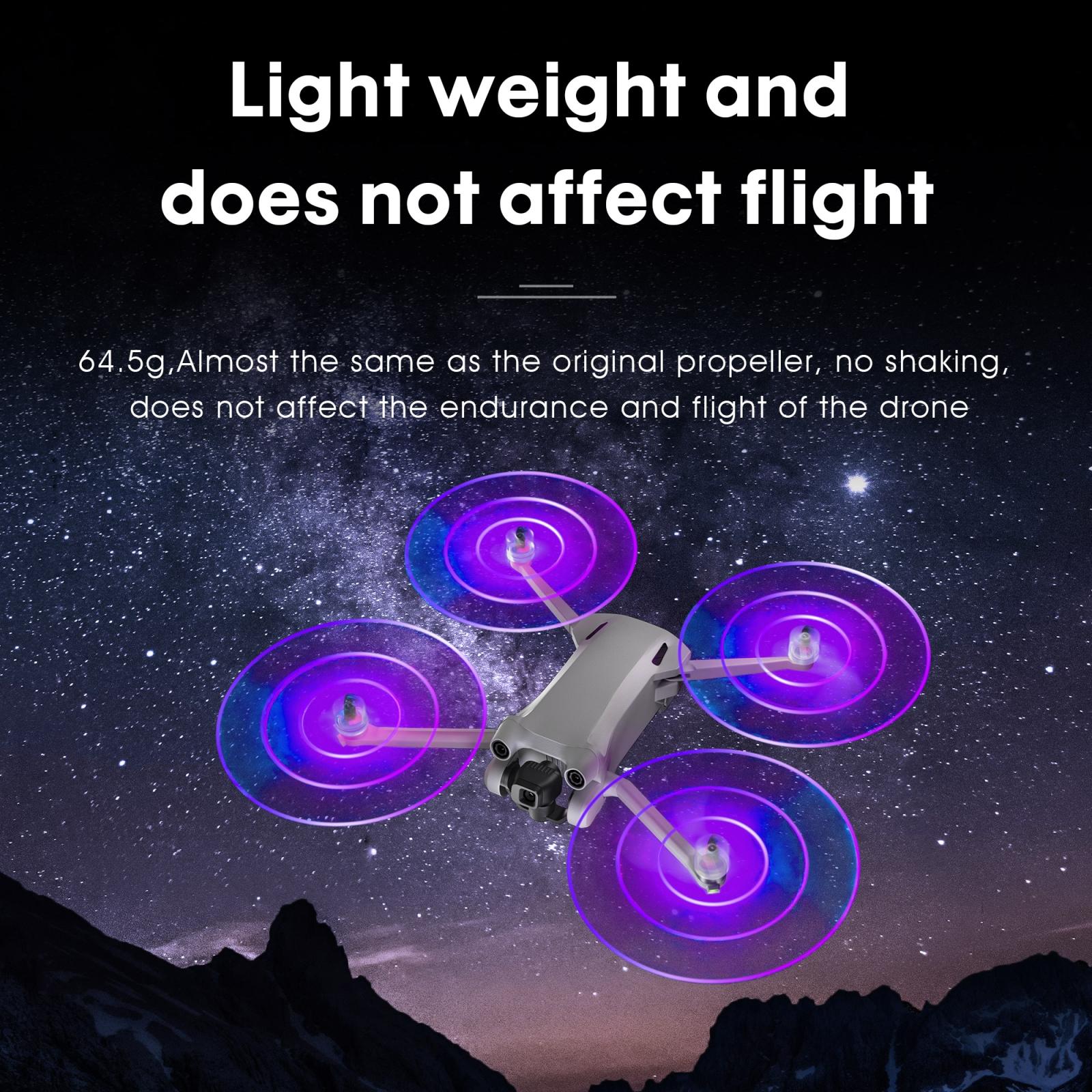 2-Pack Low Noise Led Flash Propellers