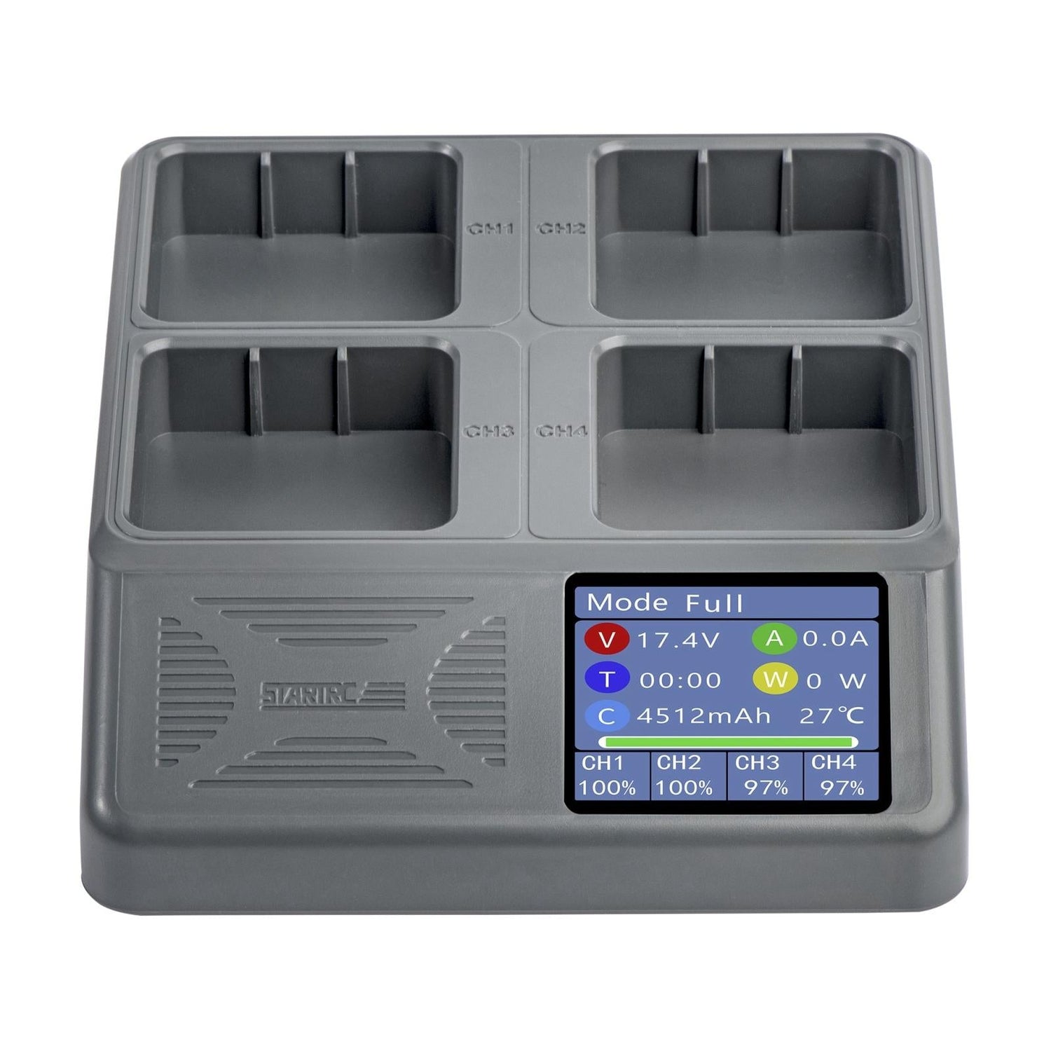 4-In-1 Charging Butler With Screen - Battery Charger