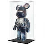 400%Bearbrick Display Case Pop Mart Black