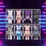 400%Bearbrick Display Case Pop Mart Black
