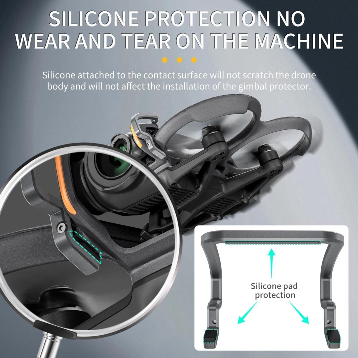 Aluminum Alloy Gimbal Bumper For Anti - Collision Protection
