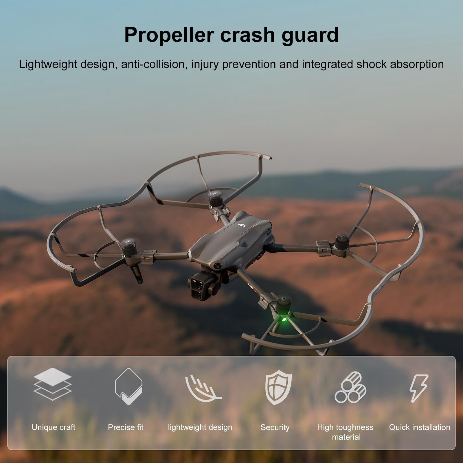 Anti-Collision Drone Propeller Guard - Protective Ring