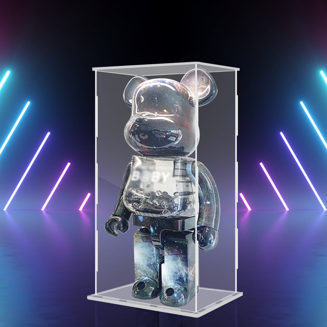 Bearbrick Display Case 1000% Pop Mart Clear