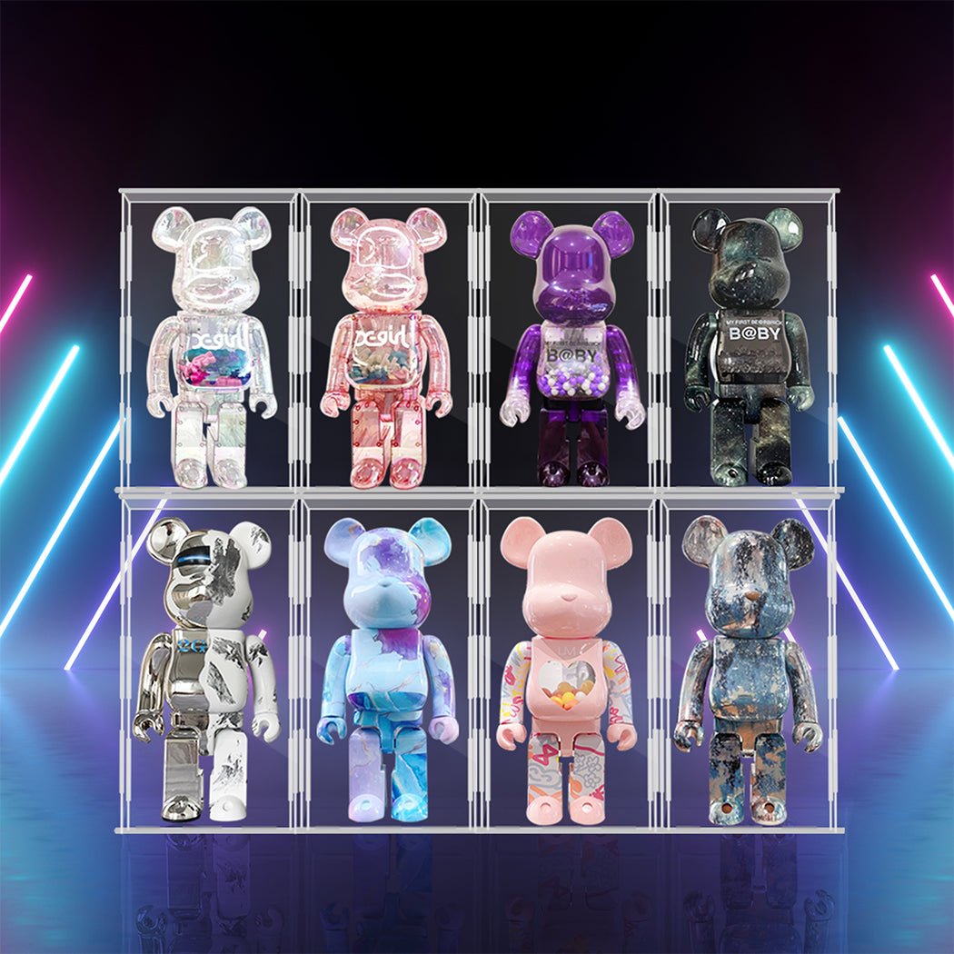 Bearbrick Display Case 400% Acrylic Clear