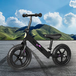 BoPeep Kids Balance Bike Ride On Toys Black