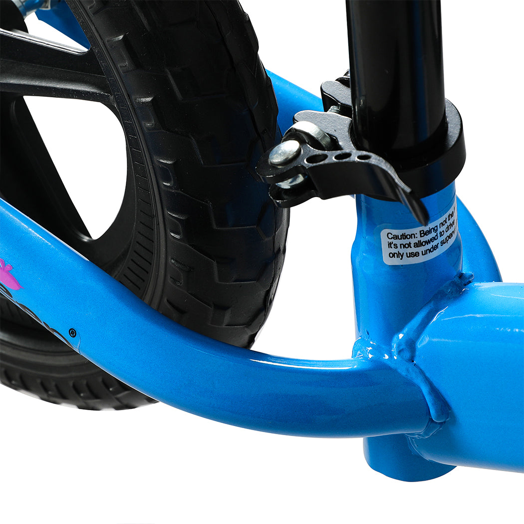 BoPeep Kids Balance Bike Ride On Toys Blue