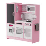Bopeep Kids Kitchen Set Wooden Pretend Play Cooking Toy