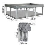 Bopeep Kids Playpen Foldable 120X180