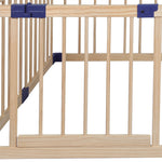 BoPeep Kids Playpen Wooden Baby Safety Large