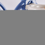 BoPeep Kids Slide Swing Basketball Ring Blue