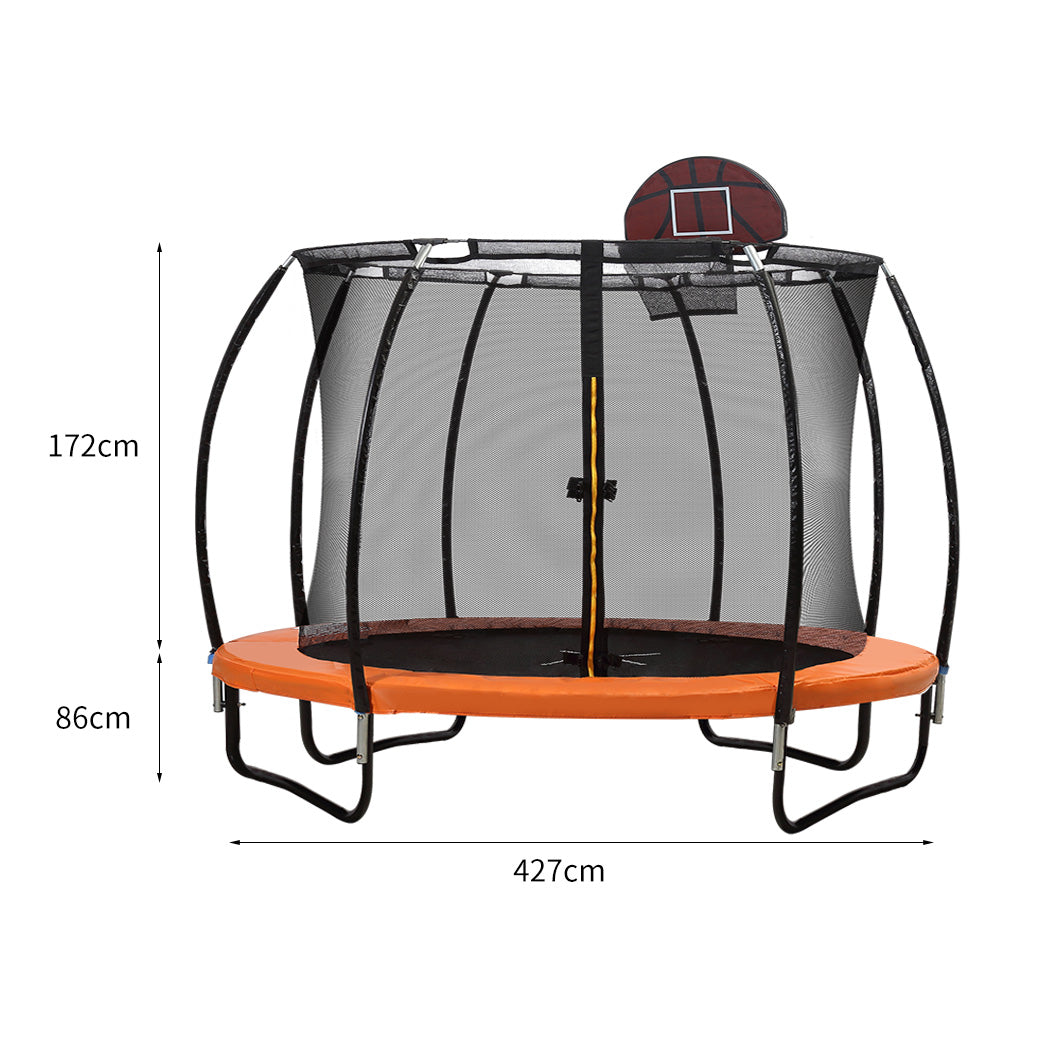Centra 14FT Trampoline Round Trampolines 120 CM x5
