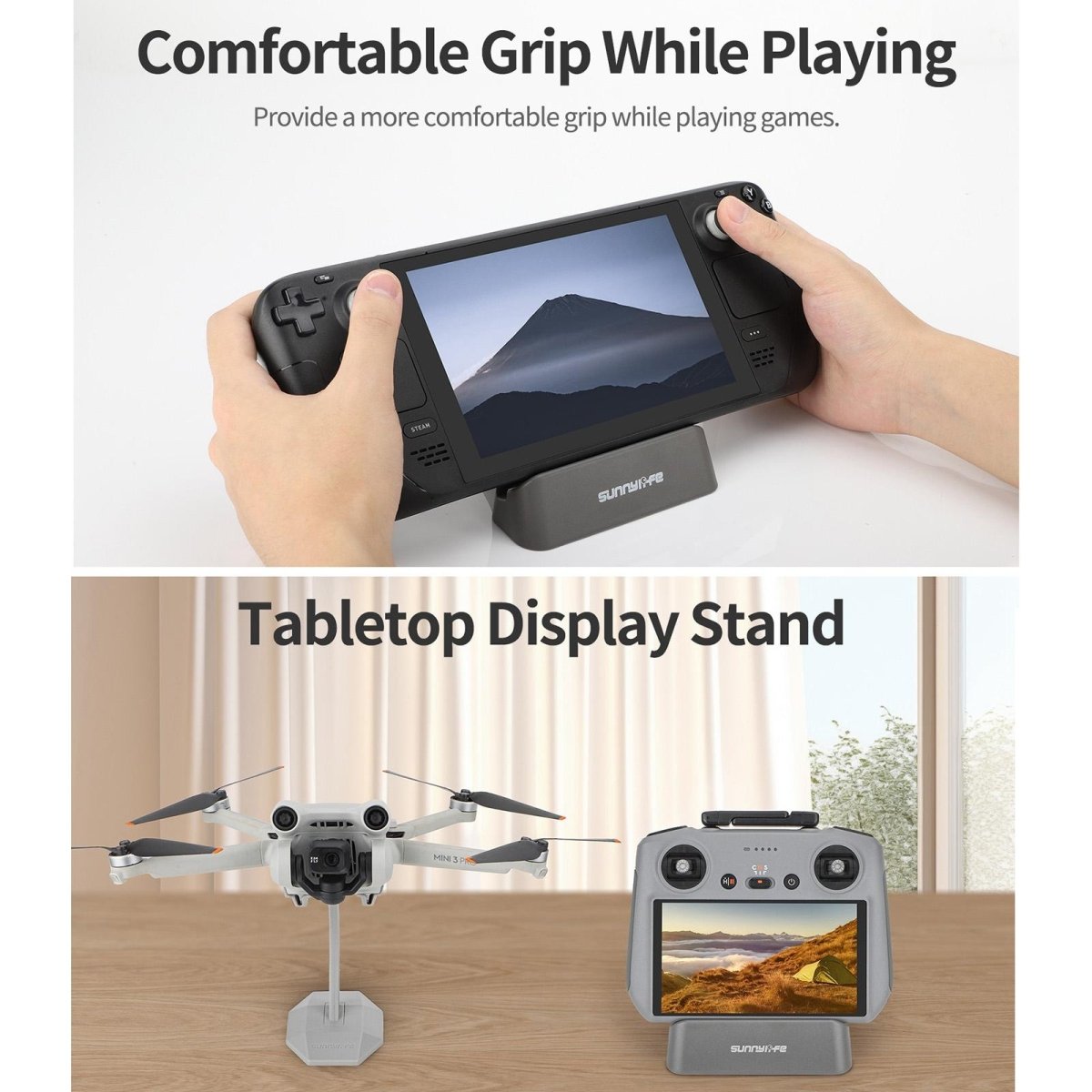 Drone Display Stand With Remote Control Base