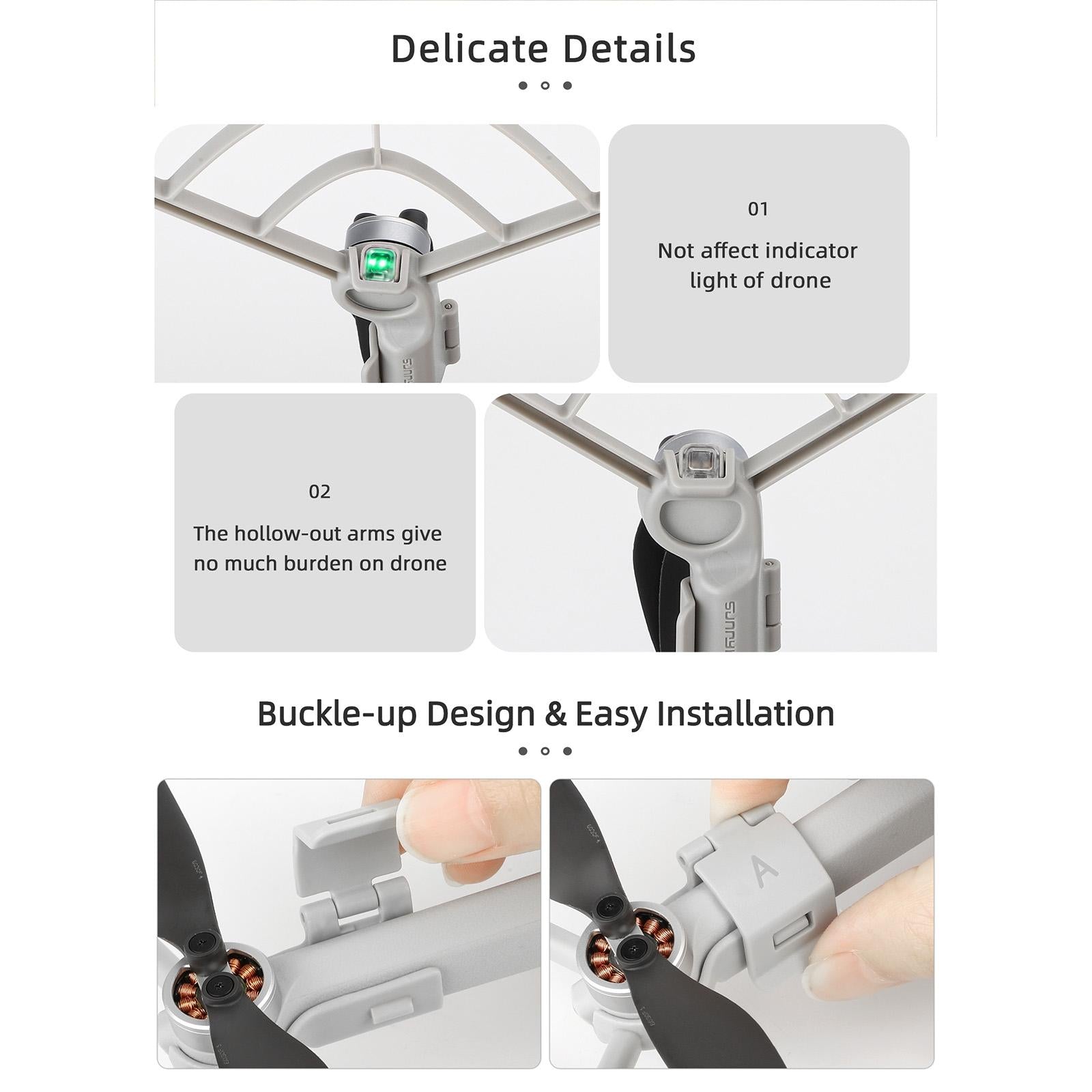 Drone Propeller Guard For Anti-Collision Protection