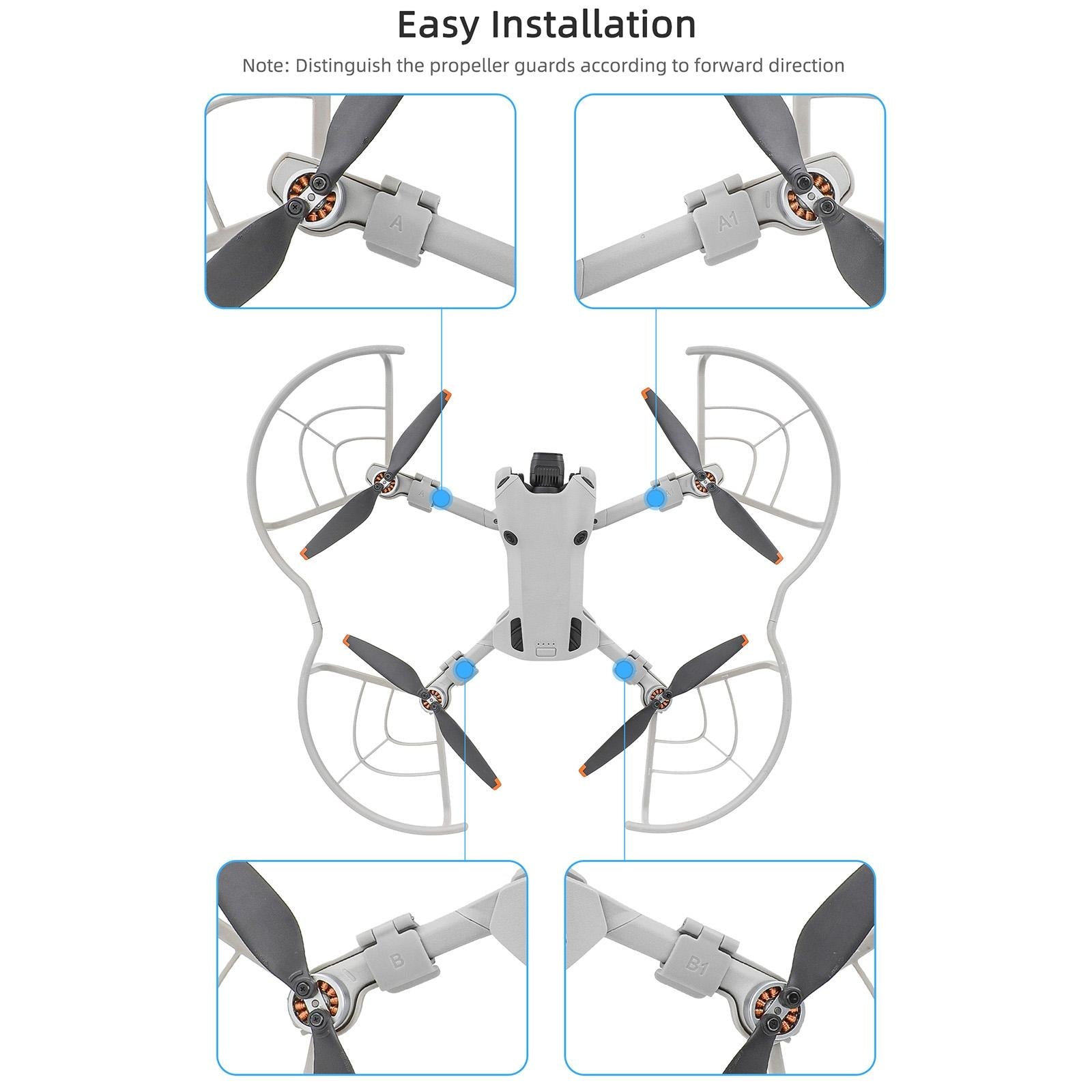 Drone Propeller Guard For Anti-Collision Protection