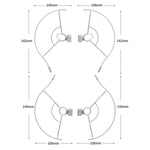 Drone Propeller Guard For Dji Mini 2 / Mavic Mini - Anti - Collision Ring