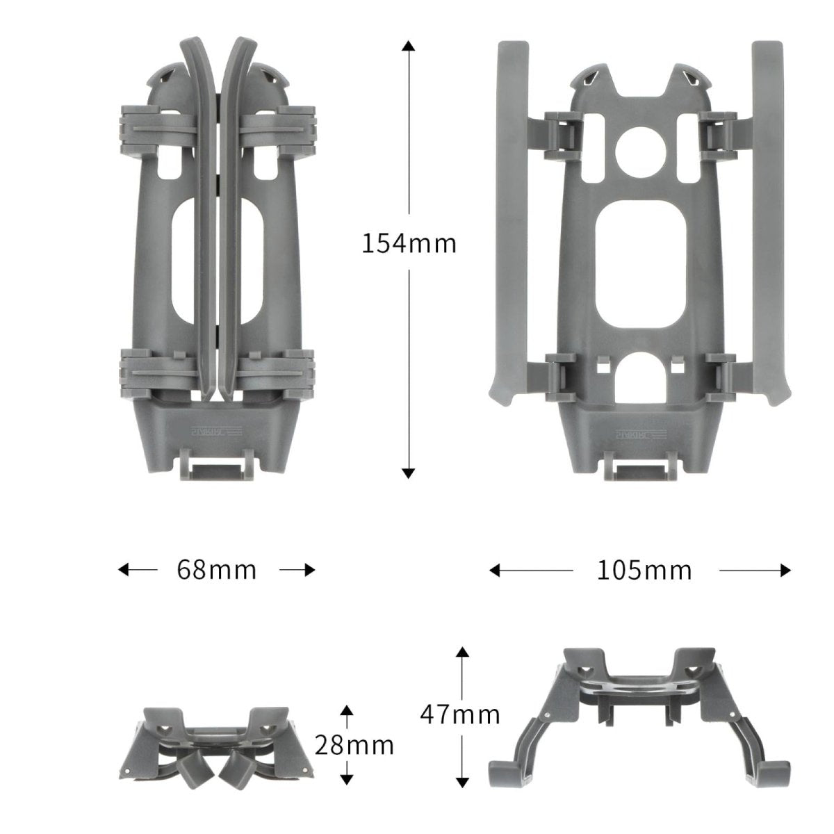Extended Folding Landing Gear Training Rack For Dji Mavic 2