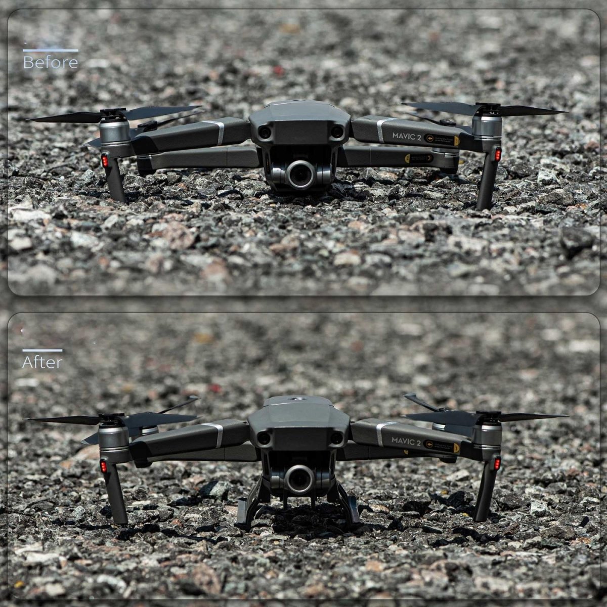 Extended Folding Landing Gear Training Rack For Dji Mavic 2