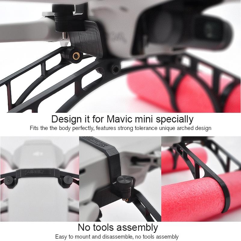 Extended Landing Bracket For Dji Mavic 2 Mini - Buoyancy Rod Absorber