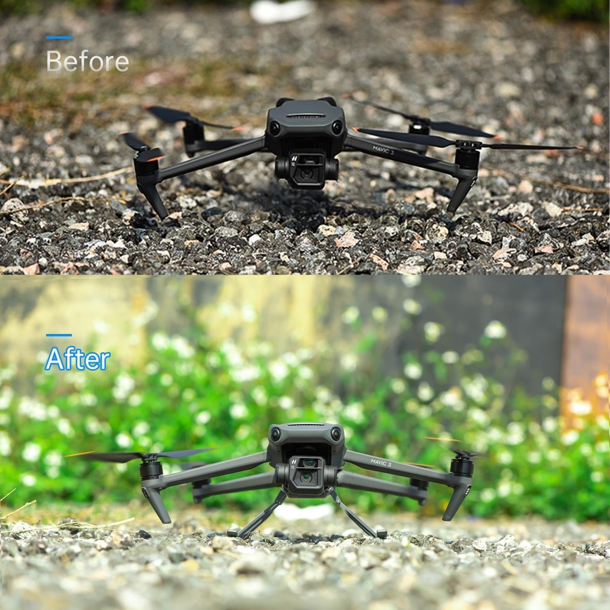 Foldable Landing Gear Extender For Dji Mavic 3