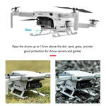 Foldable Landing Gear Extender For Dji Mini 2 / Mavic Mini With Led Night Light
