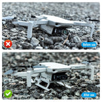 Foldable Landing Gear Extender For Dji Mini 2 / Mavic Mini With Led Night Light