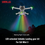 Foldable Landing Gear For Dji Mini 3 - Anti-Fall & Heightened