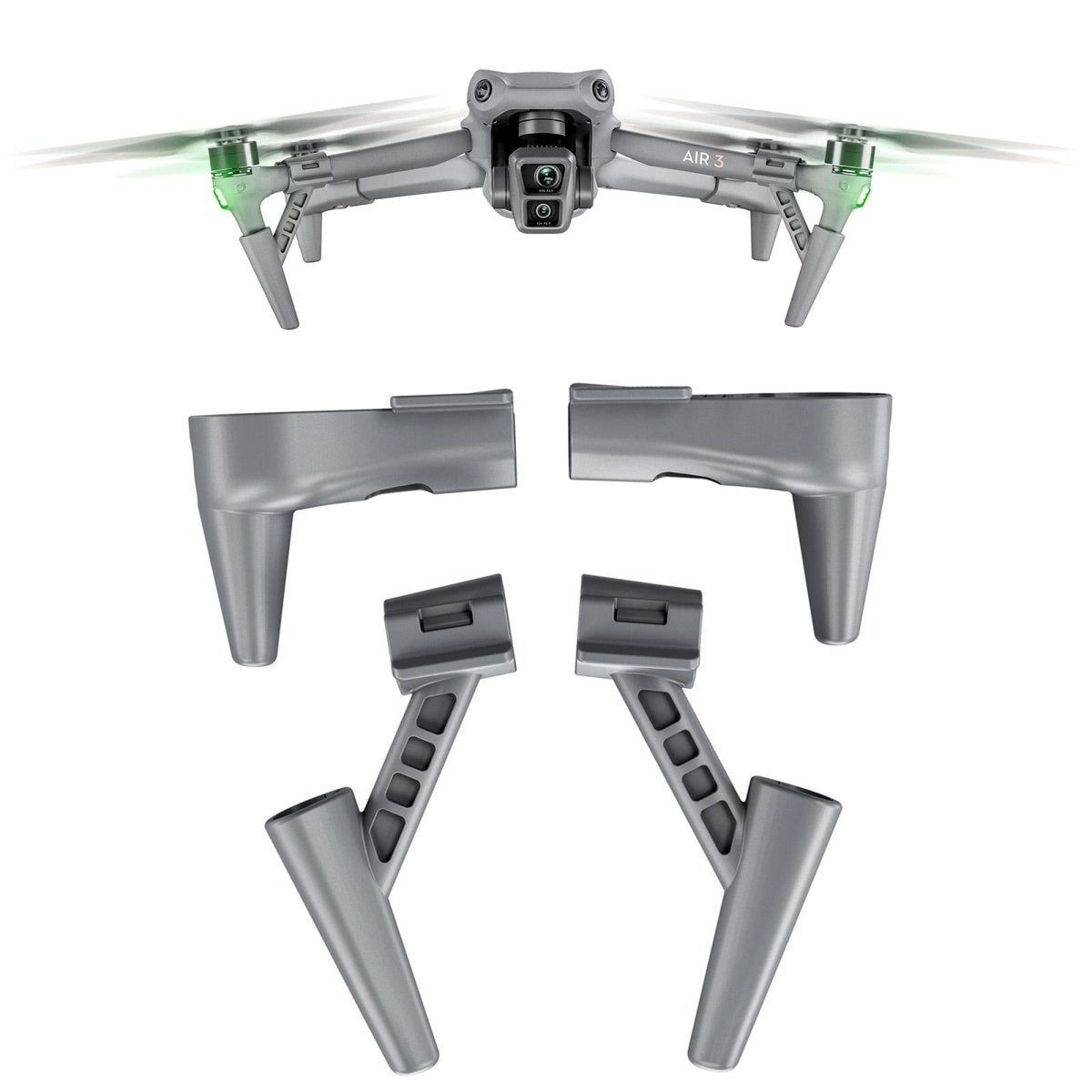 Heightened Anti - Fall Landing Gear Training Rack - Split Type