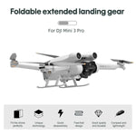 Heightened Landing Gear For Dji Mini 3 Pro - Anti - Fall Anti - Dirt Folding