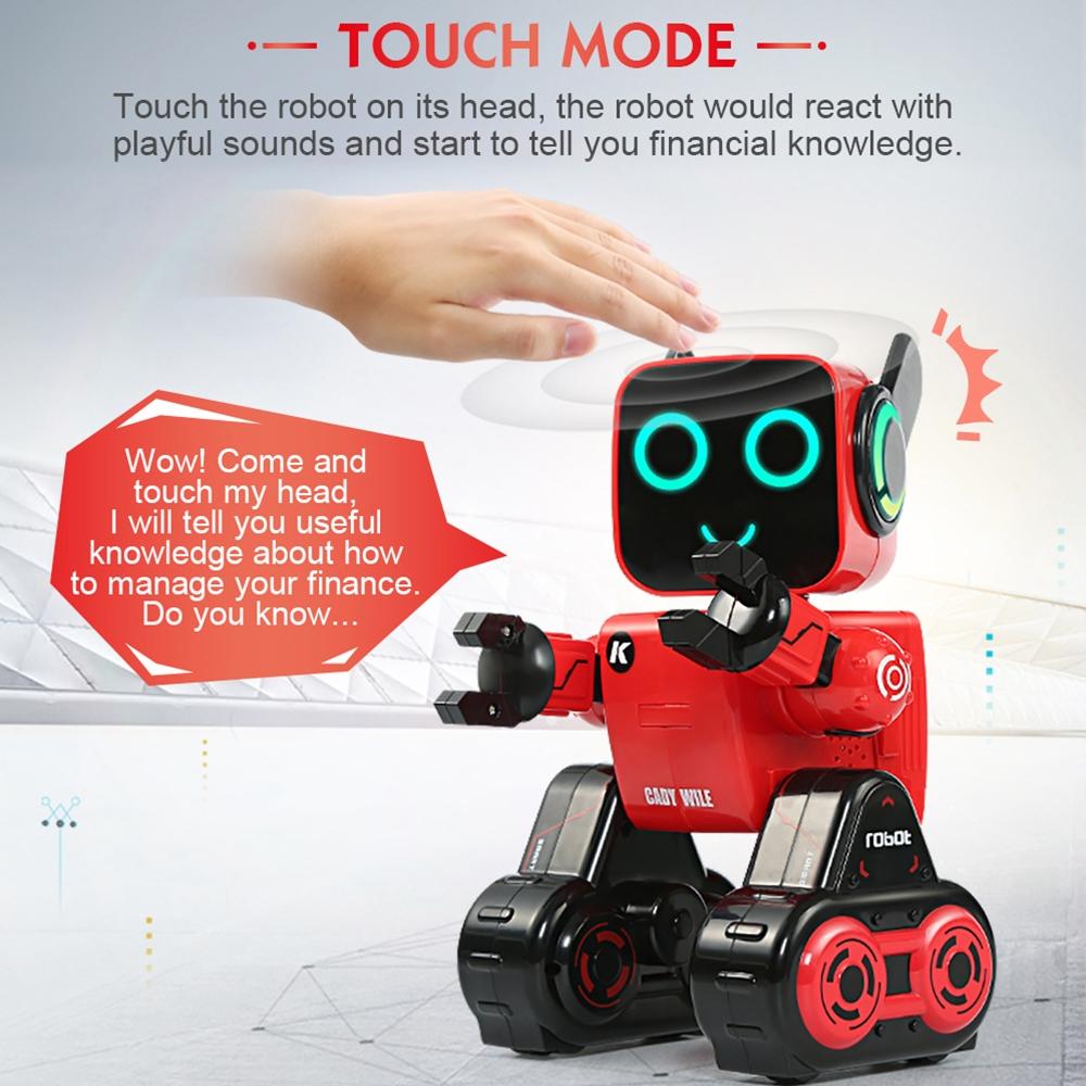 Intelligent Remote Control Robo-Advisor Toy With Led Light