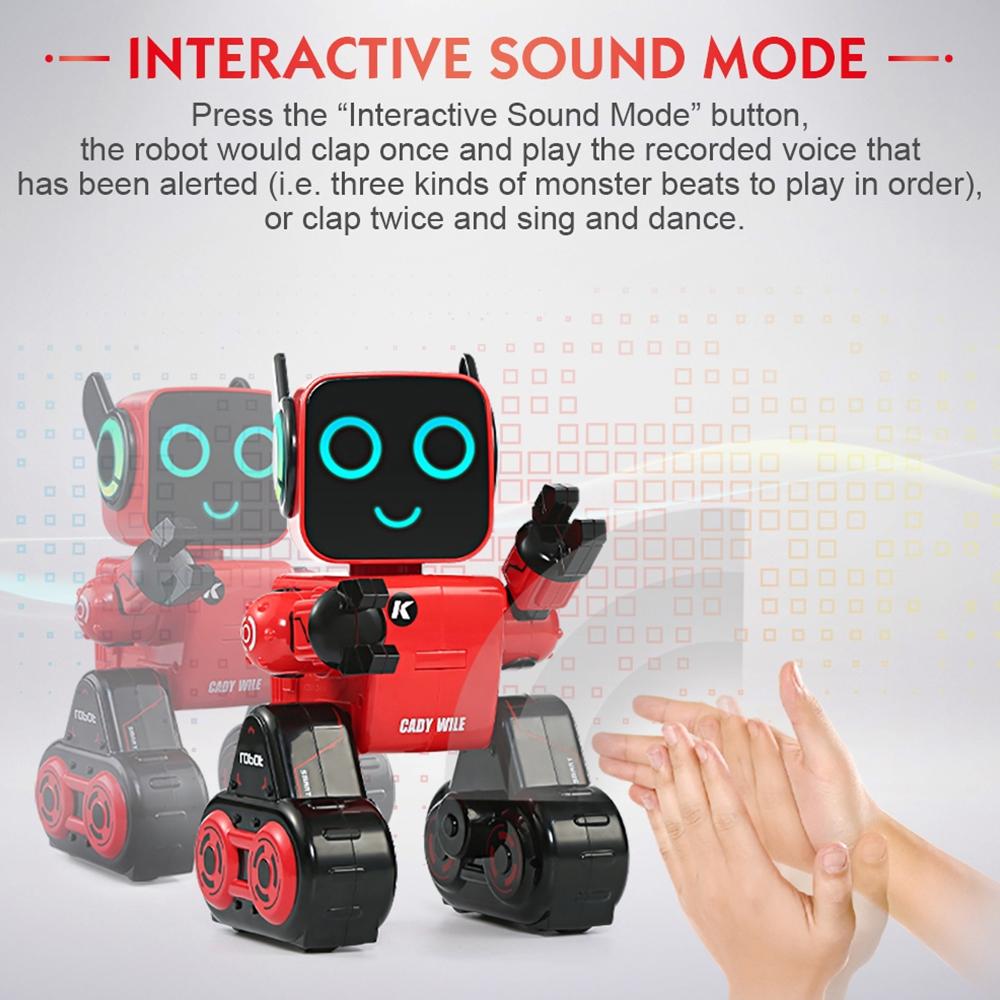 Intelligent Remote Control Robo-Advisor Toy With Led Light
