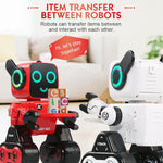 Intelligent Remote Control Robo-Advisor Toy With Led Light