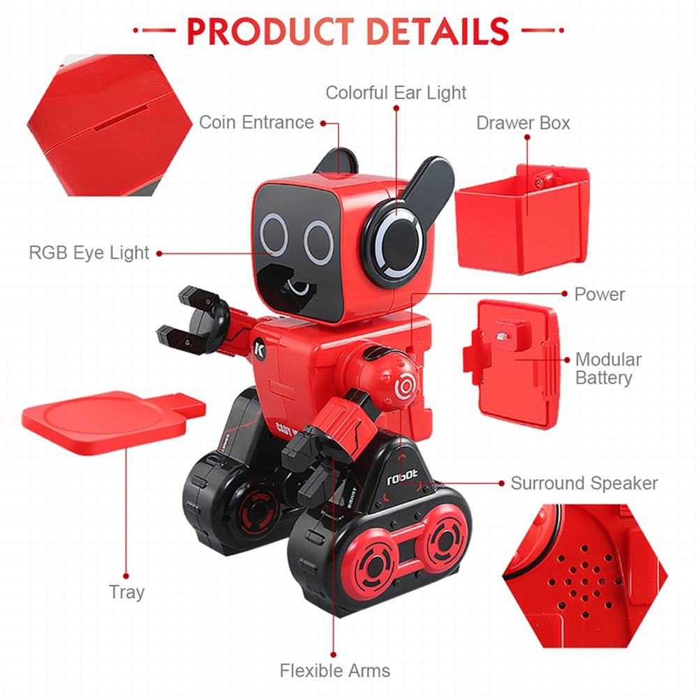 Intelligent Remote Control Robo-Advisor Toy With Led Light
