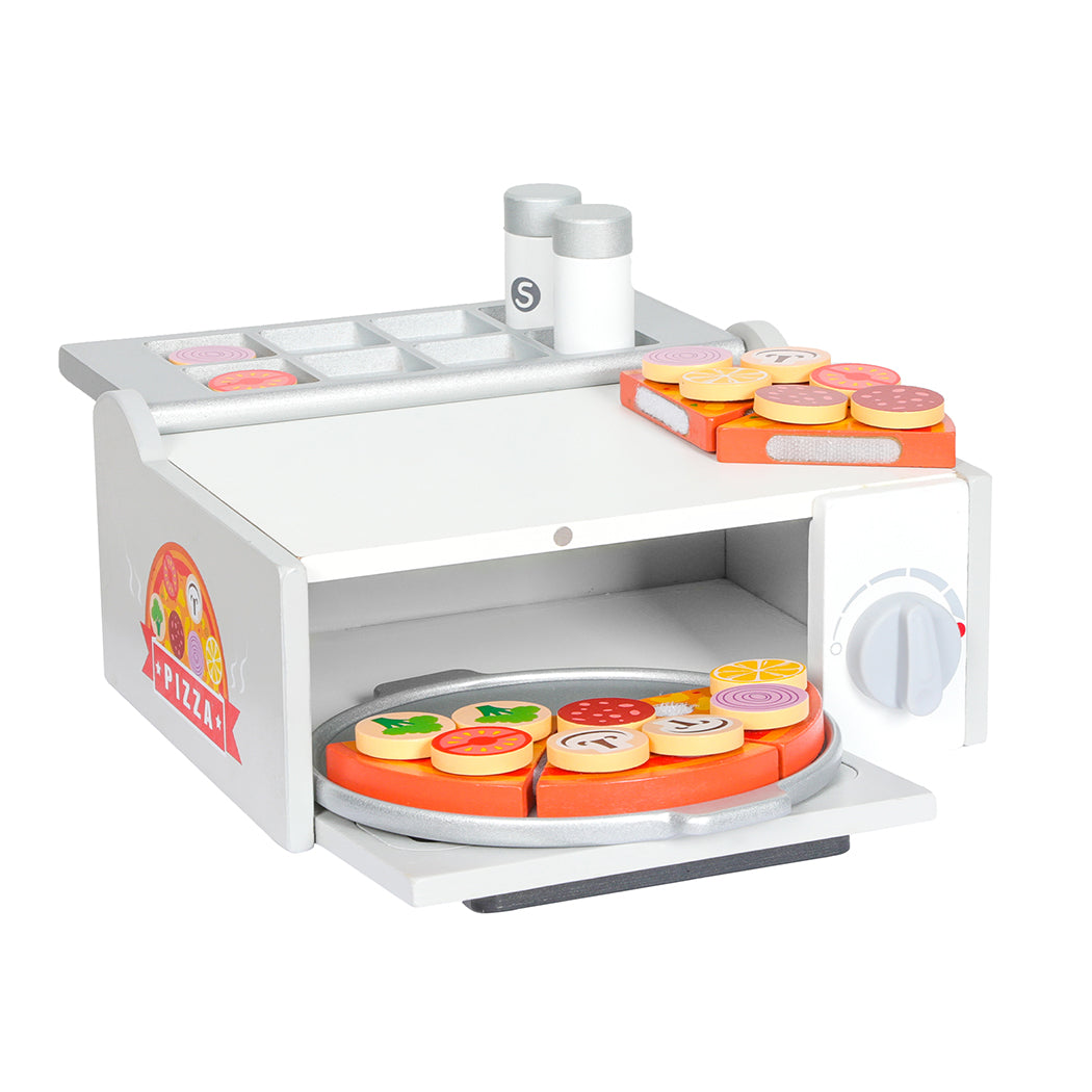 Kids Kitchen Play Set Wooden Toys Children