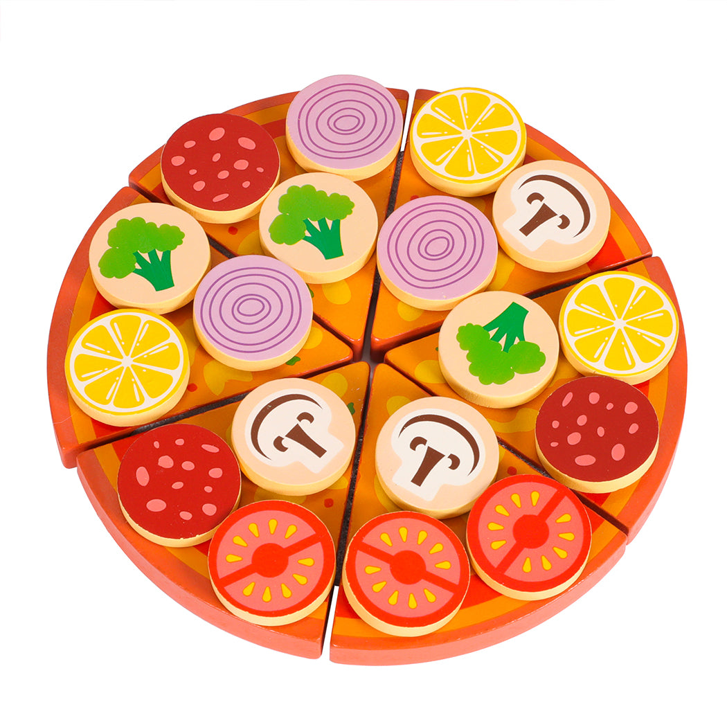 Kids Kitchen Play Set Wooden Toys Children
