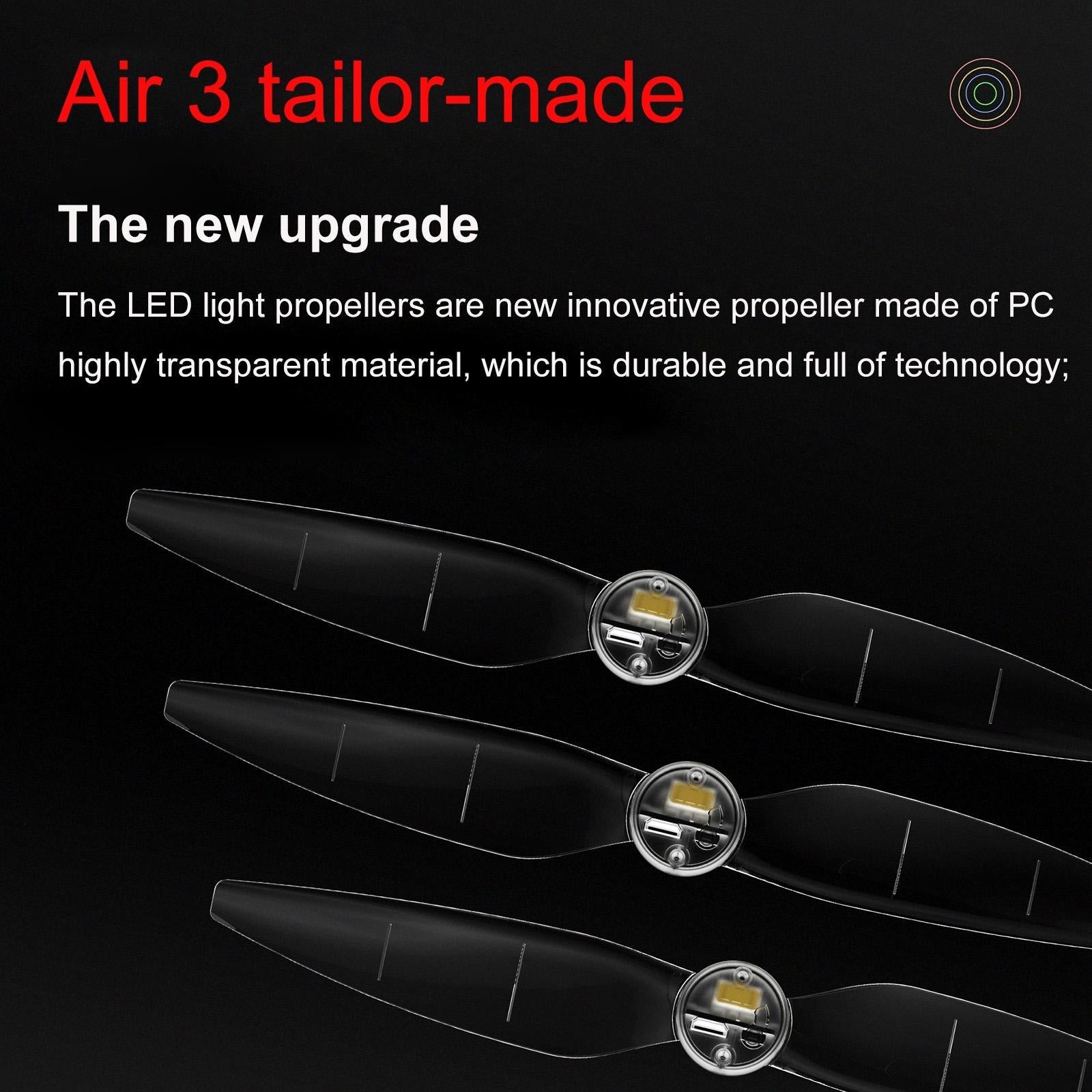 Low Noise Led Propellers - 2 Pairs