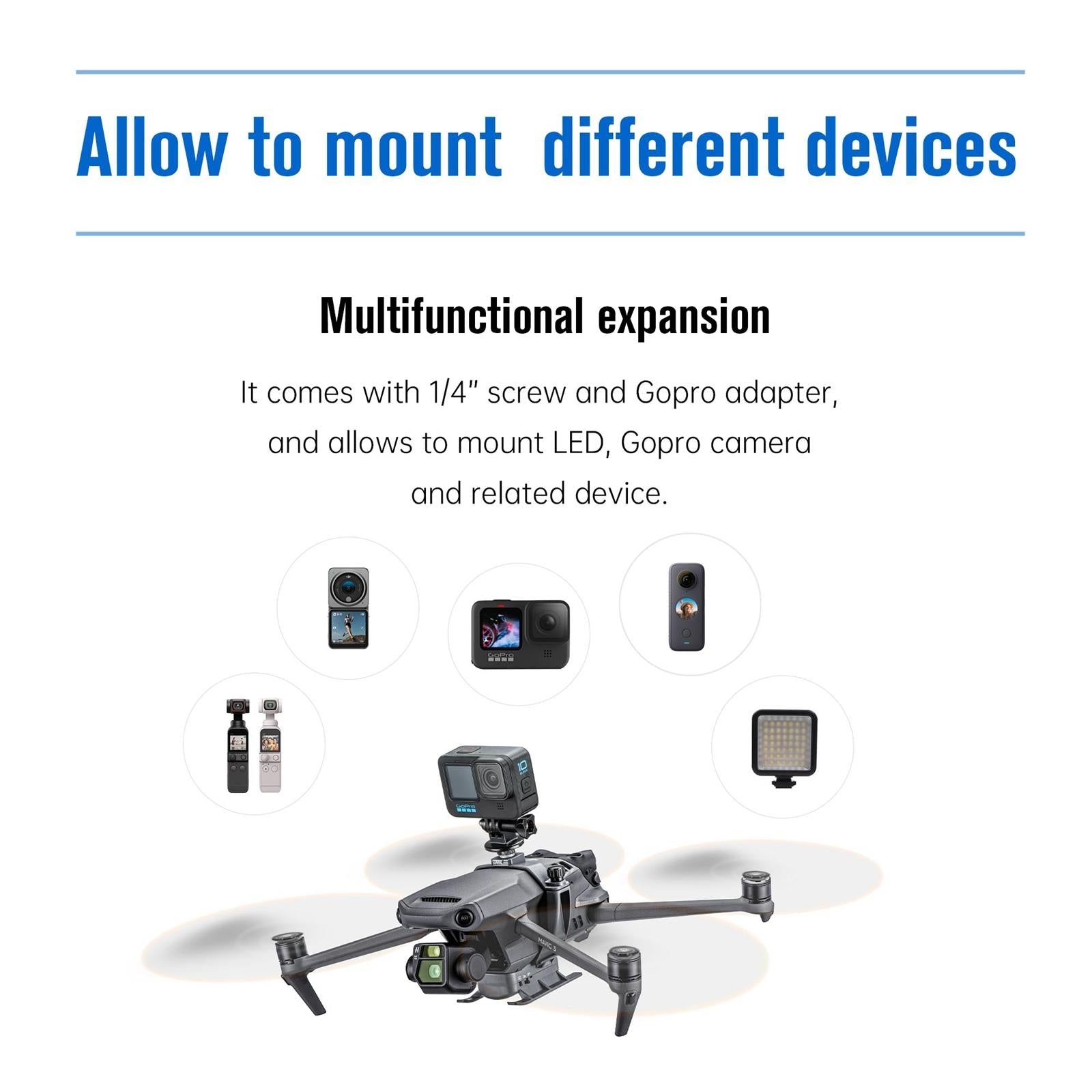 Parabolic Air Dropping System For Dji Mavic 3