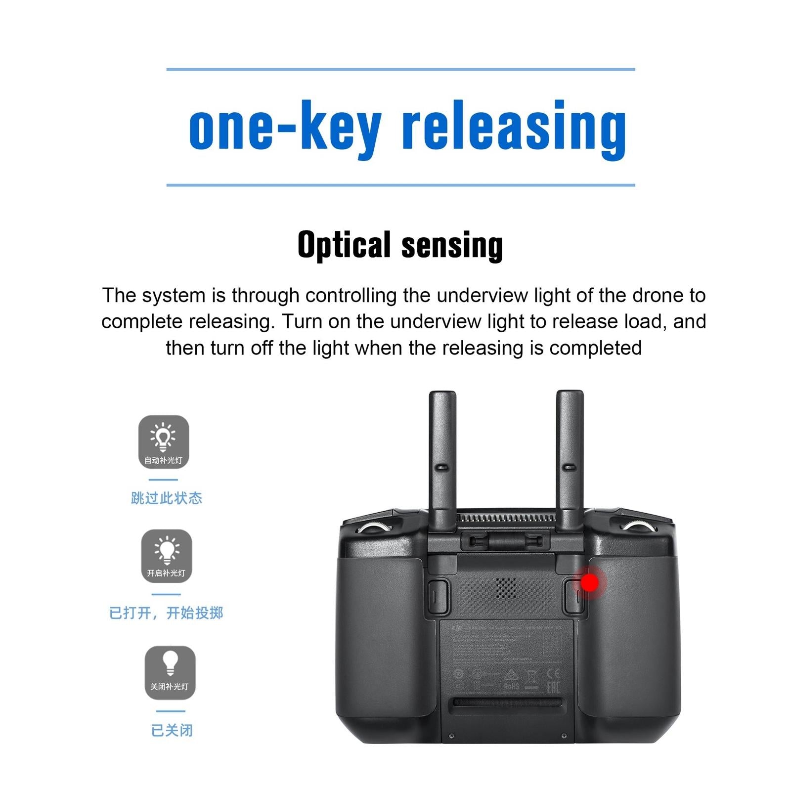 Parabolic Air Dropping System For Dji Mavic 3